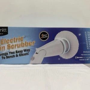 Homitt Electric Spin Scrubber HM115D Cordless Cleaning Brush w/ 4 Brush Head