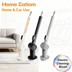 Electric Spin Scrubber Cordless Shower Scrubber with 7 Replaceable Brush